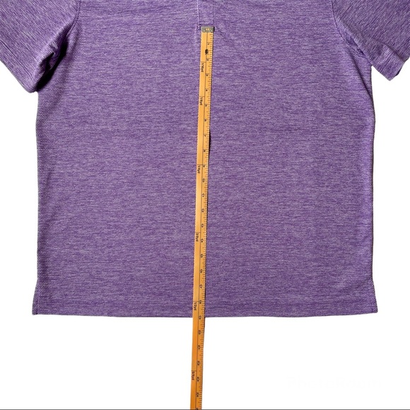 Men’s Van Heusen Air Golf Polo Shirt Purple - Medium - Picture 5 of 6